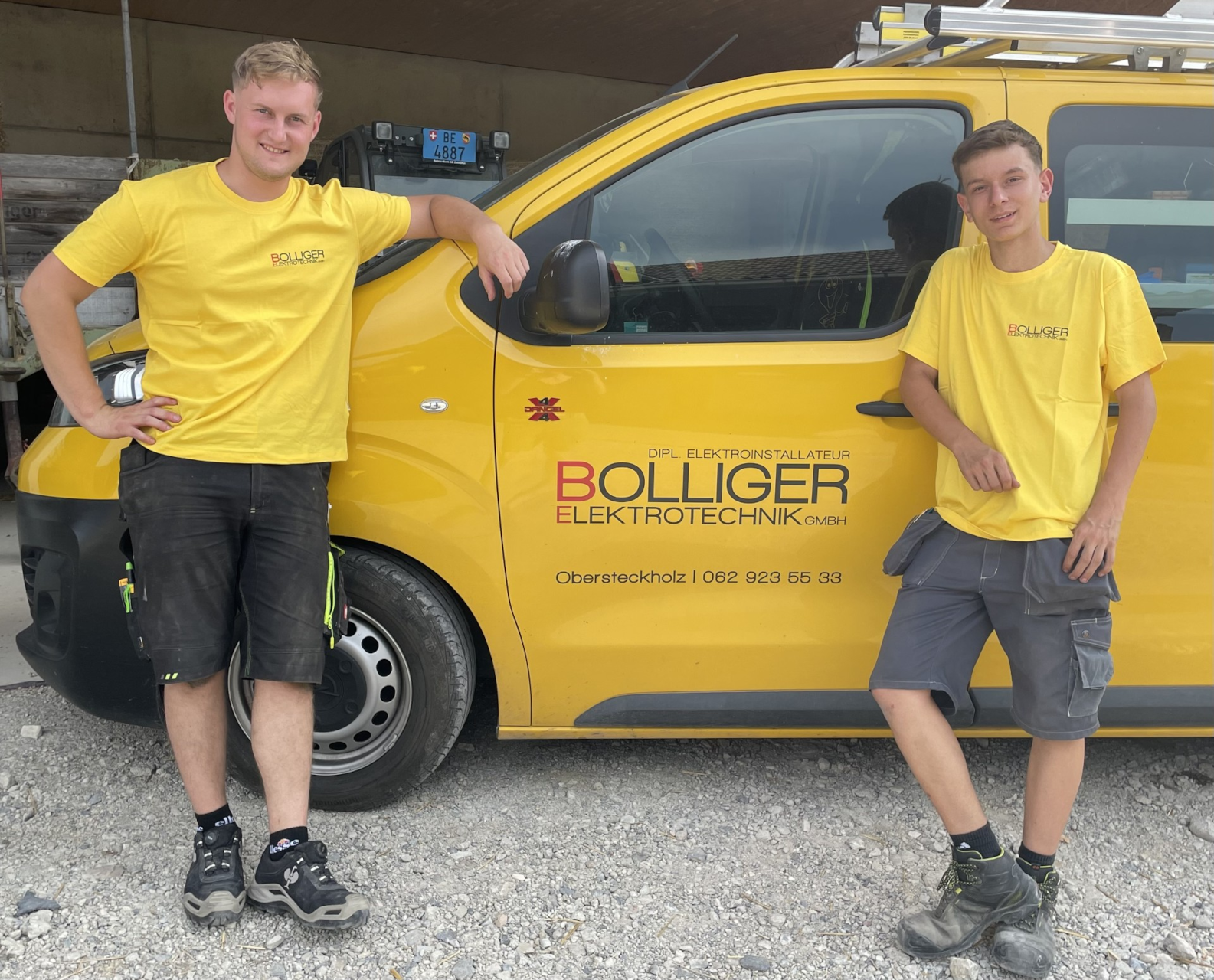 Lehrabschluss Tim und Julian